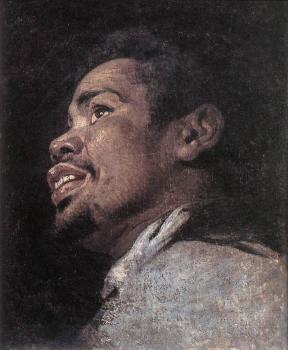 加斯帕德 德 尅萊爾 Head Study Of A Young Moor